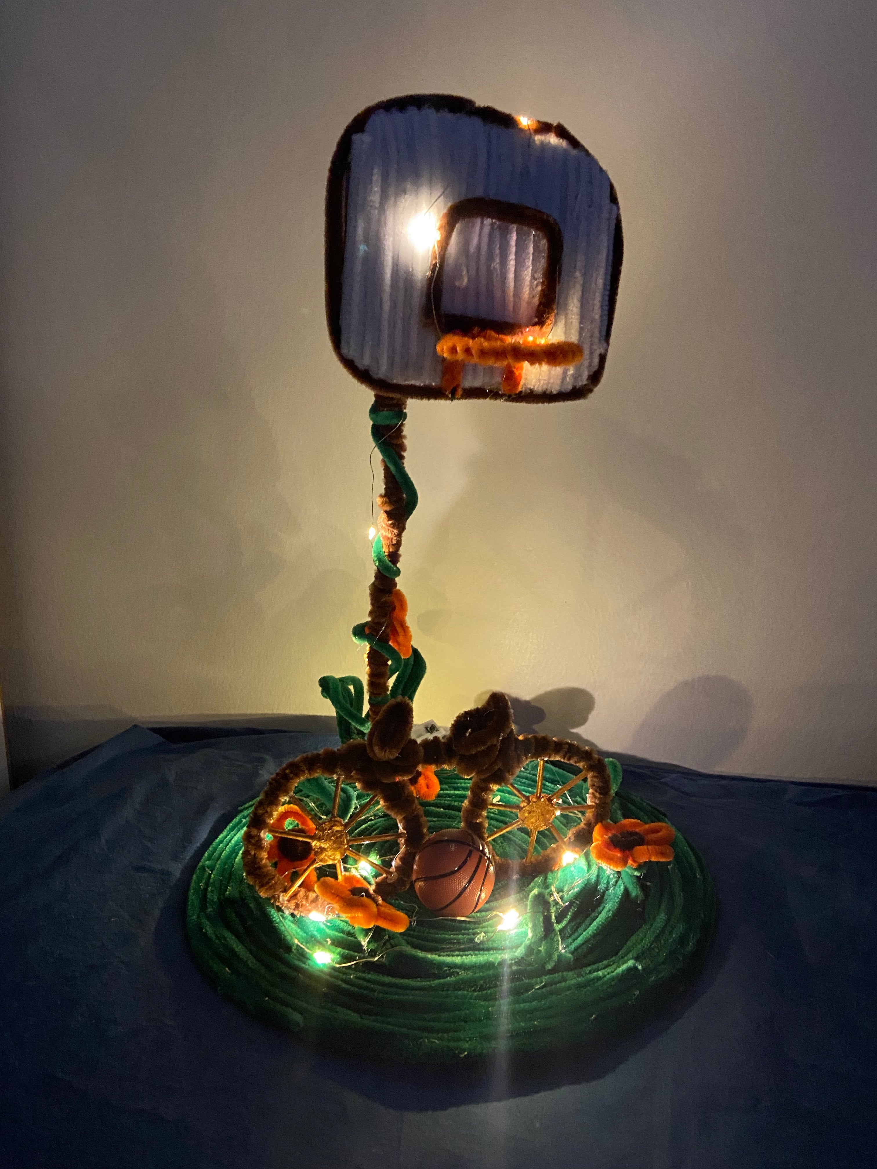 Basketball&Bicycle chenille lamp