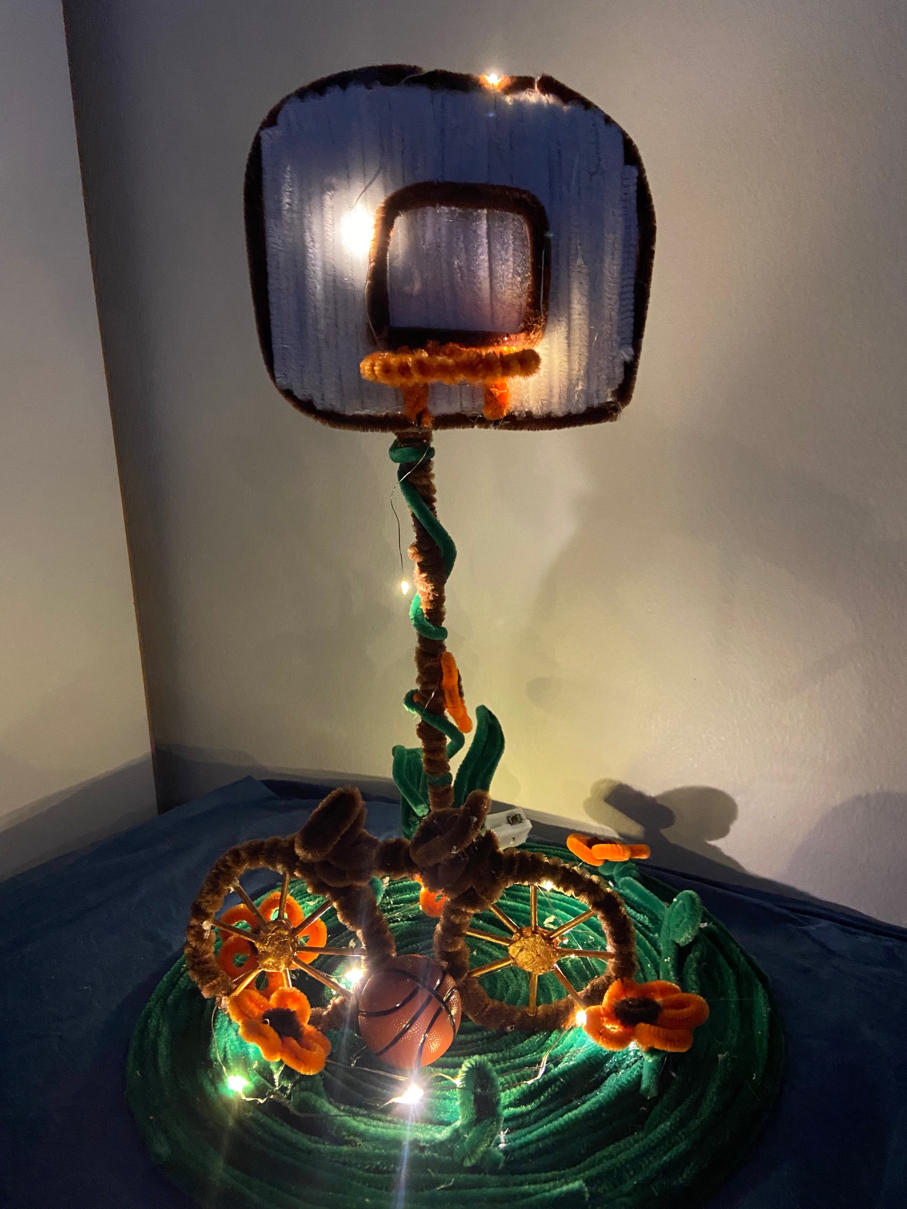Basketball&Bicycle chenille lamp