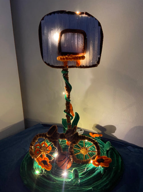 Basketball&Bicycle chenille lamp