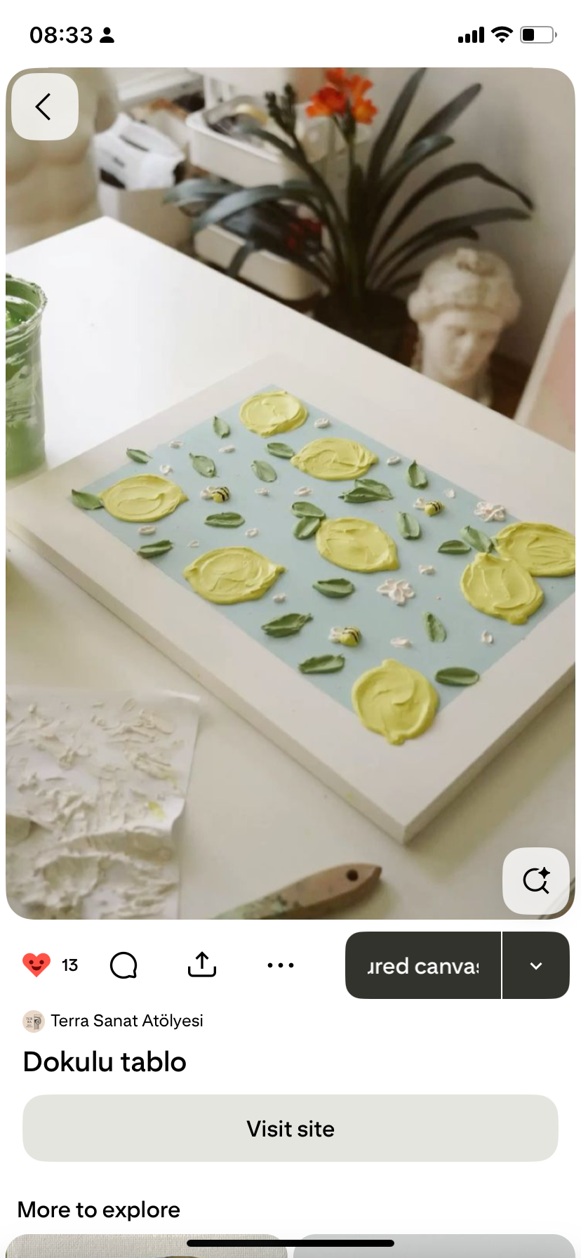 Limonlar rölyef tablo